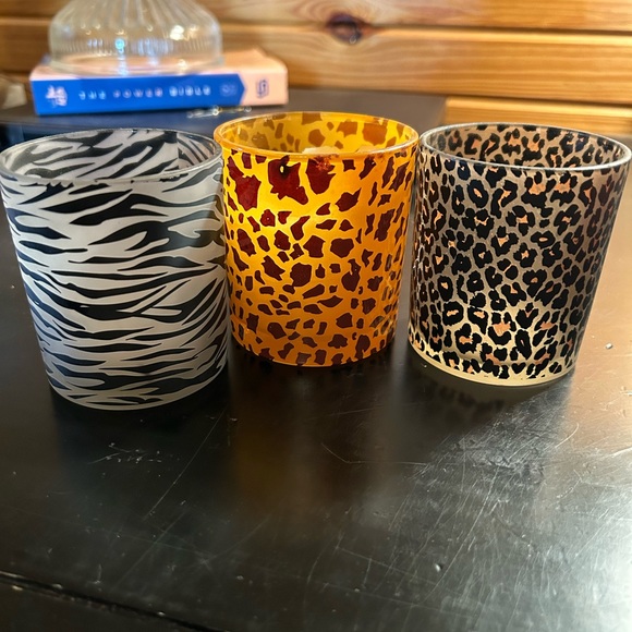 Hobby Lobby Accents Hobby Lobby Safari Animal Votive Holder Zebra